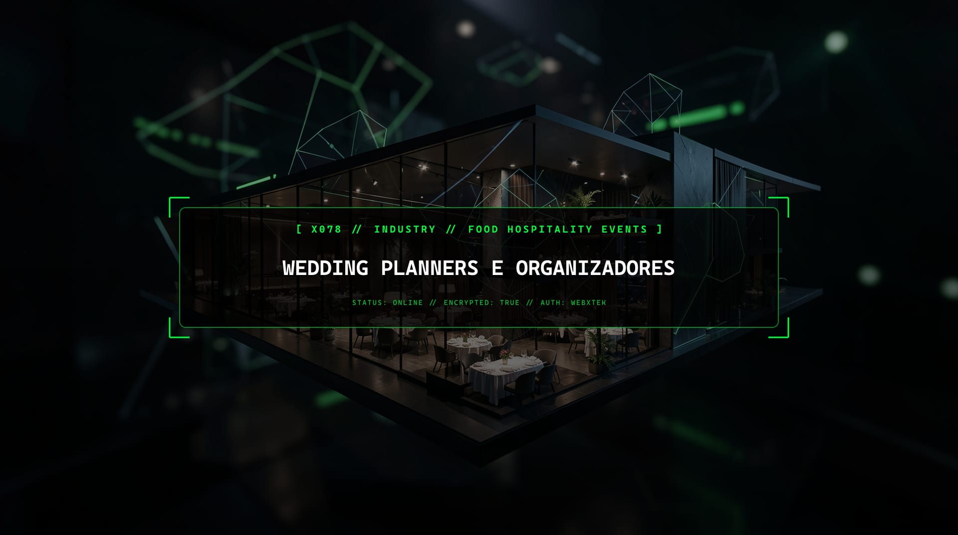 Serviços para Organizadores de Casamentos e Eventos Sociais