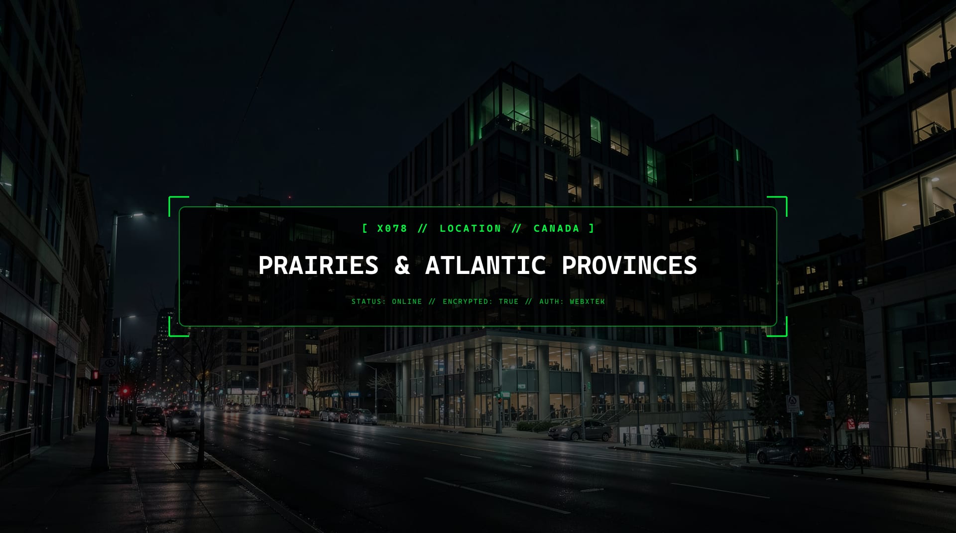 Digital presence for Prairies & Atlantic Provinces