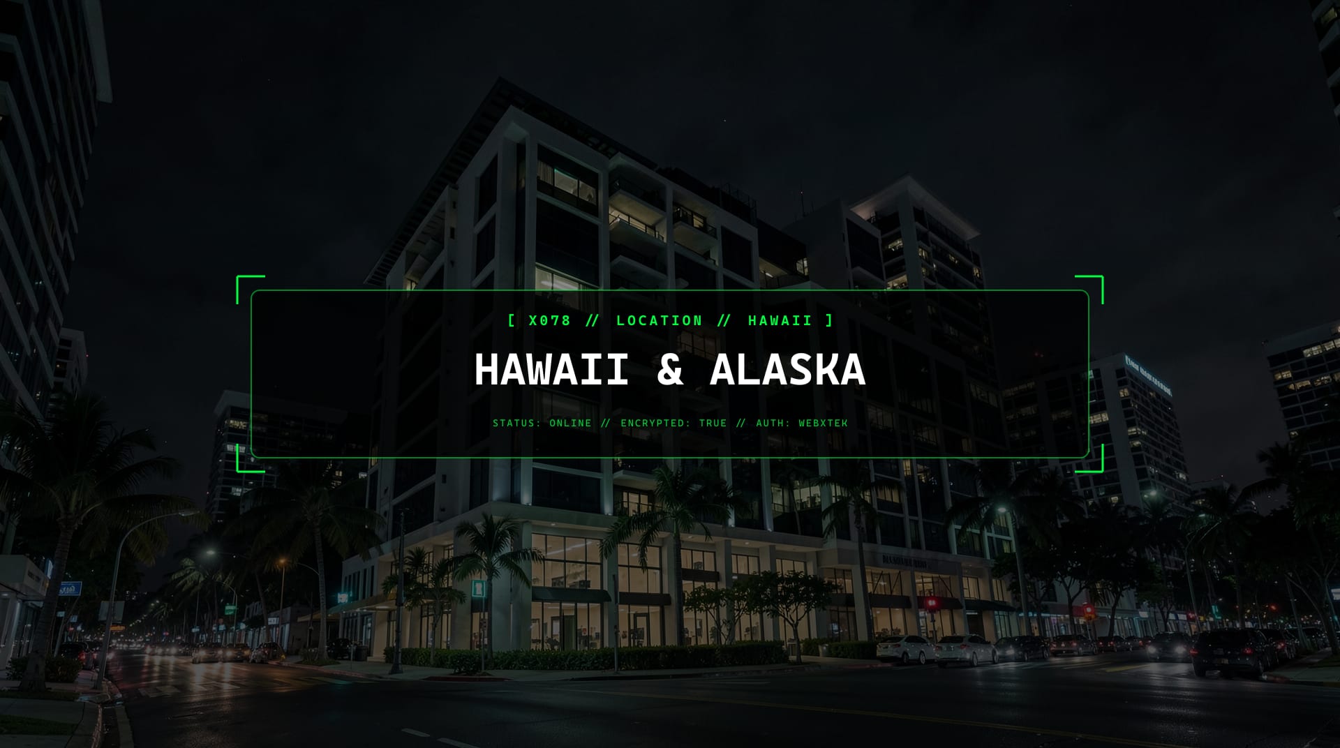 digital services for Hawaii (HI) & Alaska (AK)