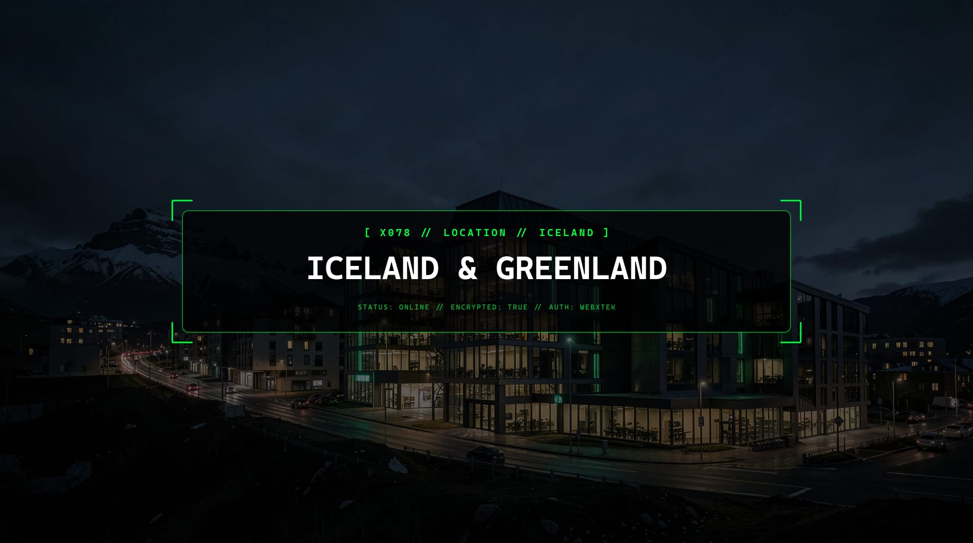 digital services for Iceland & Greenland