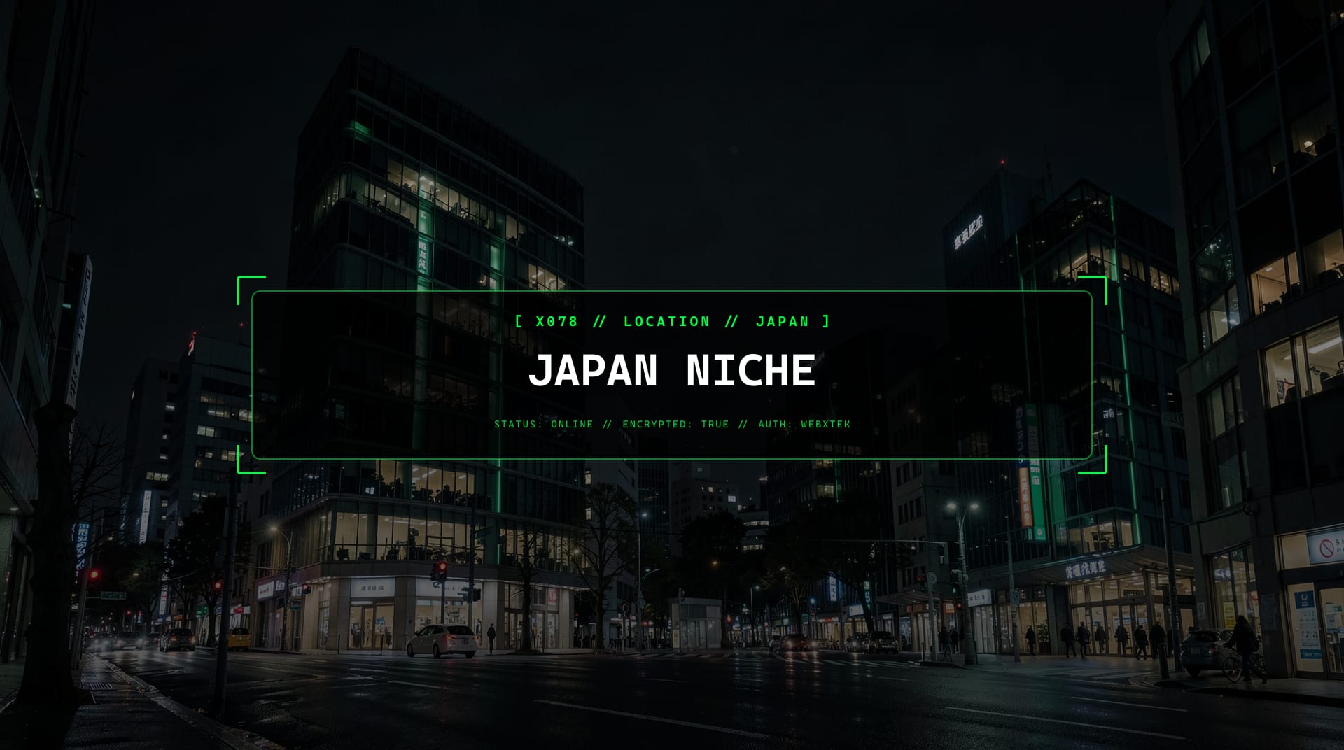 digital services for Japan - Niches