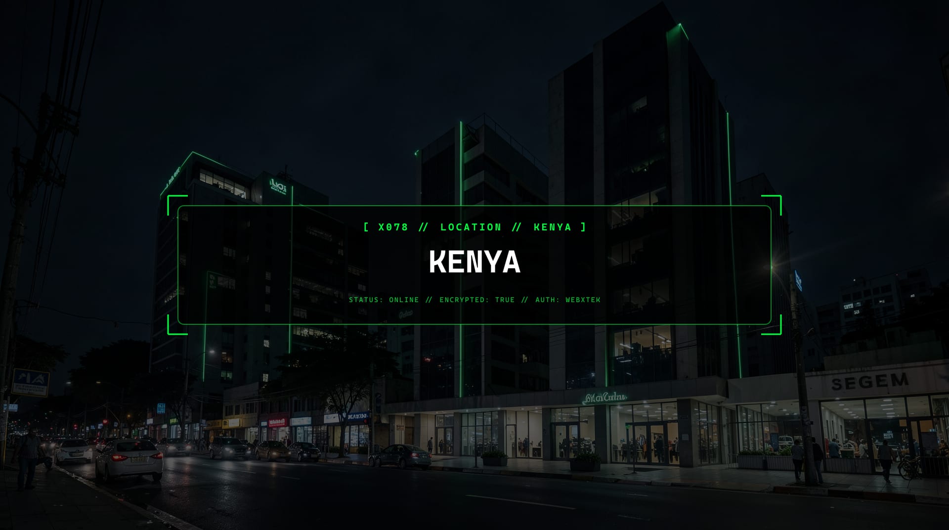 Digital presence for Kenya