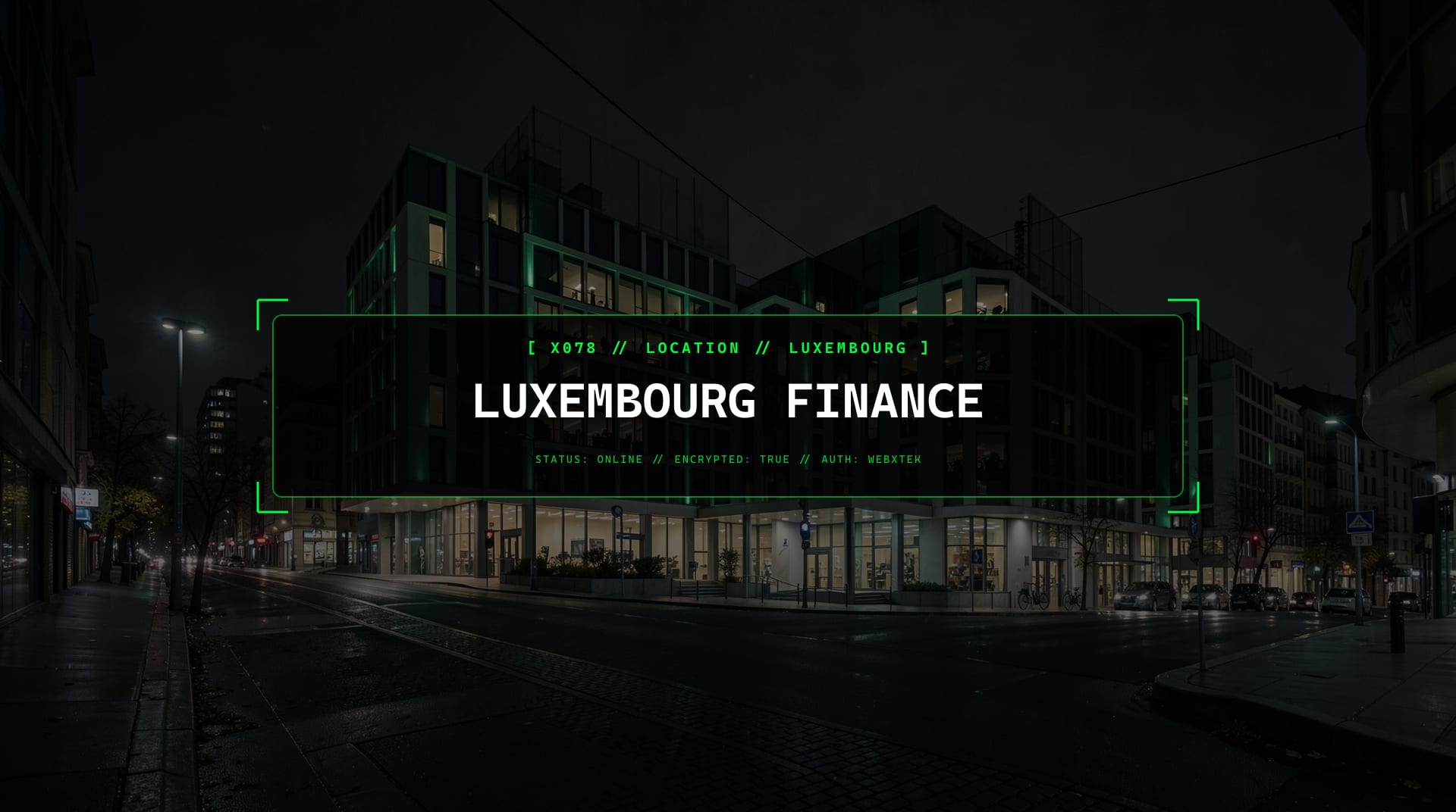 digital services for Luxembourg (Financial District)