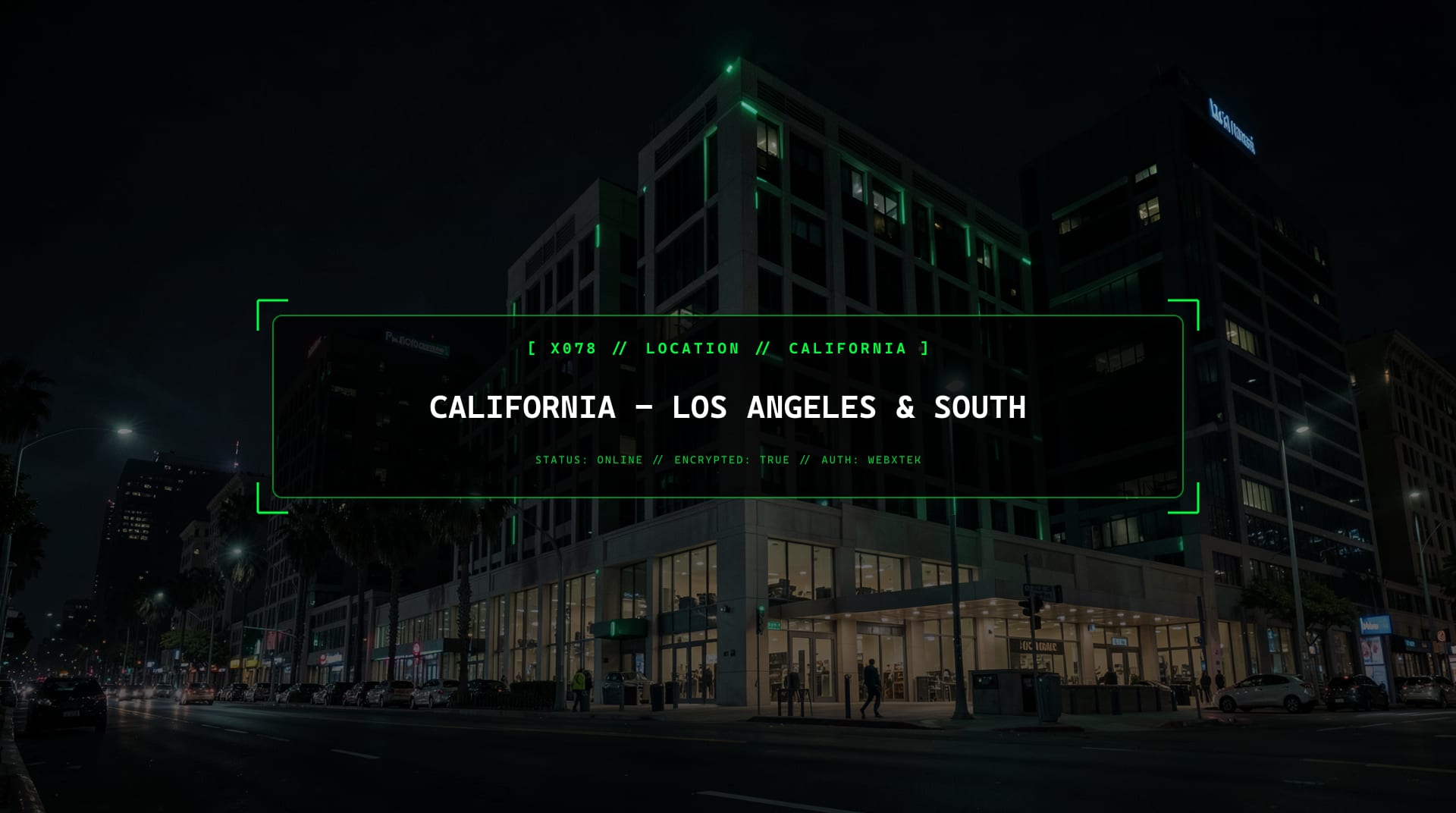 Serviços digitais para Califórnia (LA e SoCal)