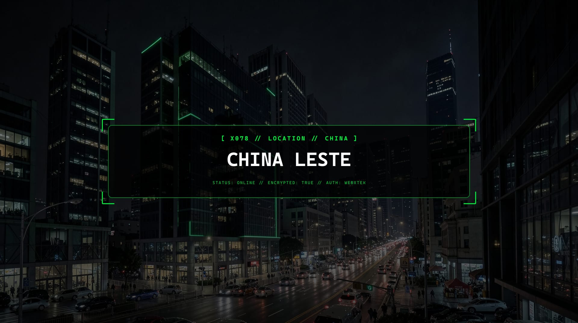 Presença digital para China (Leste)