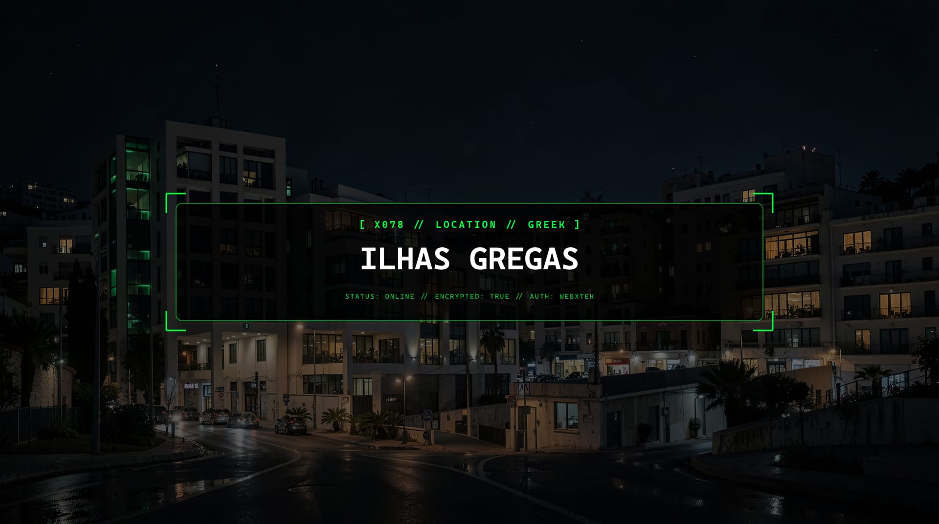 Serviços digitais para Ilhas Gregas