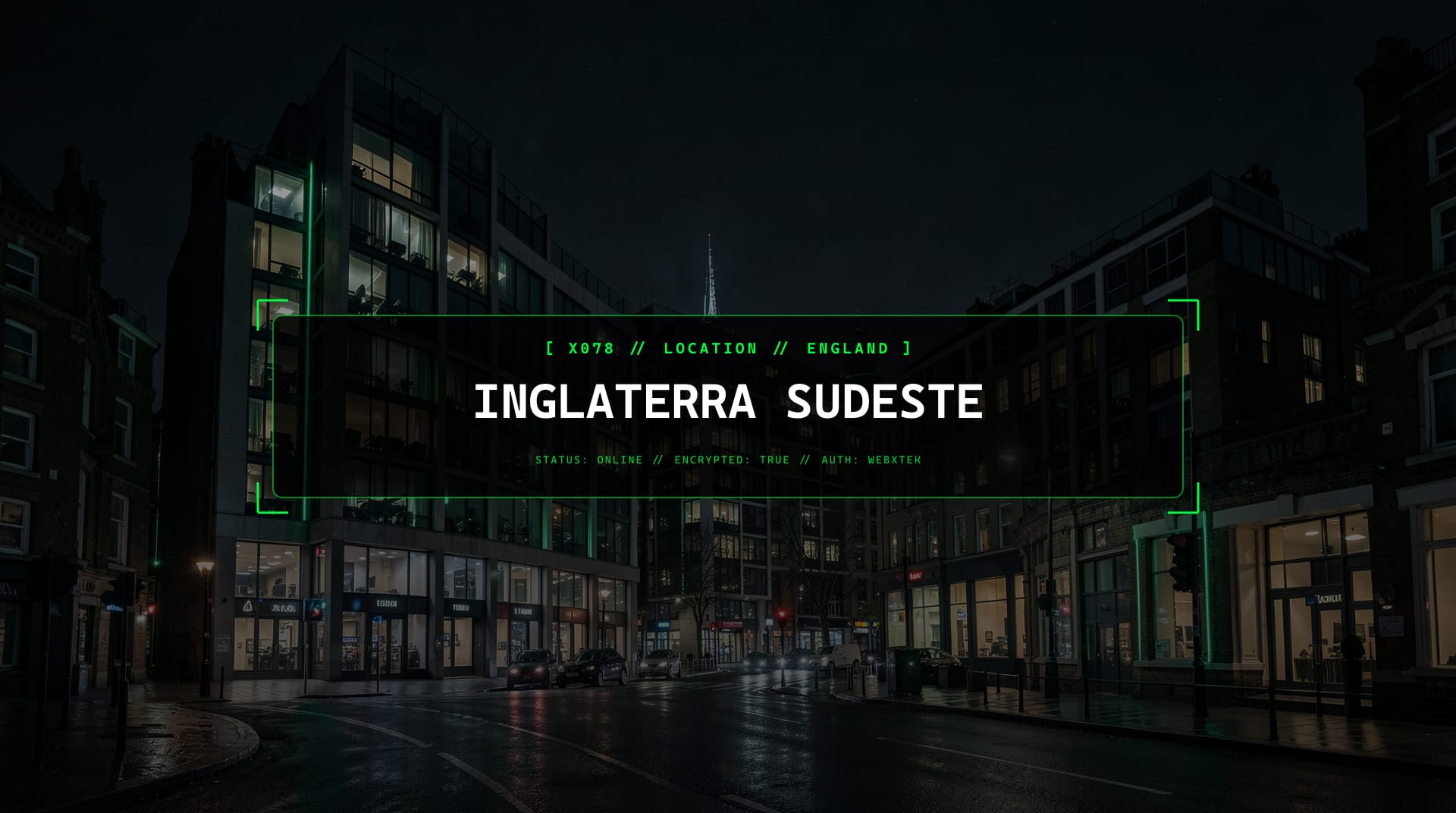 Presença digital para Inglaterra (Sudeste)