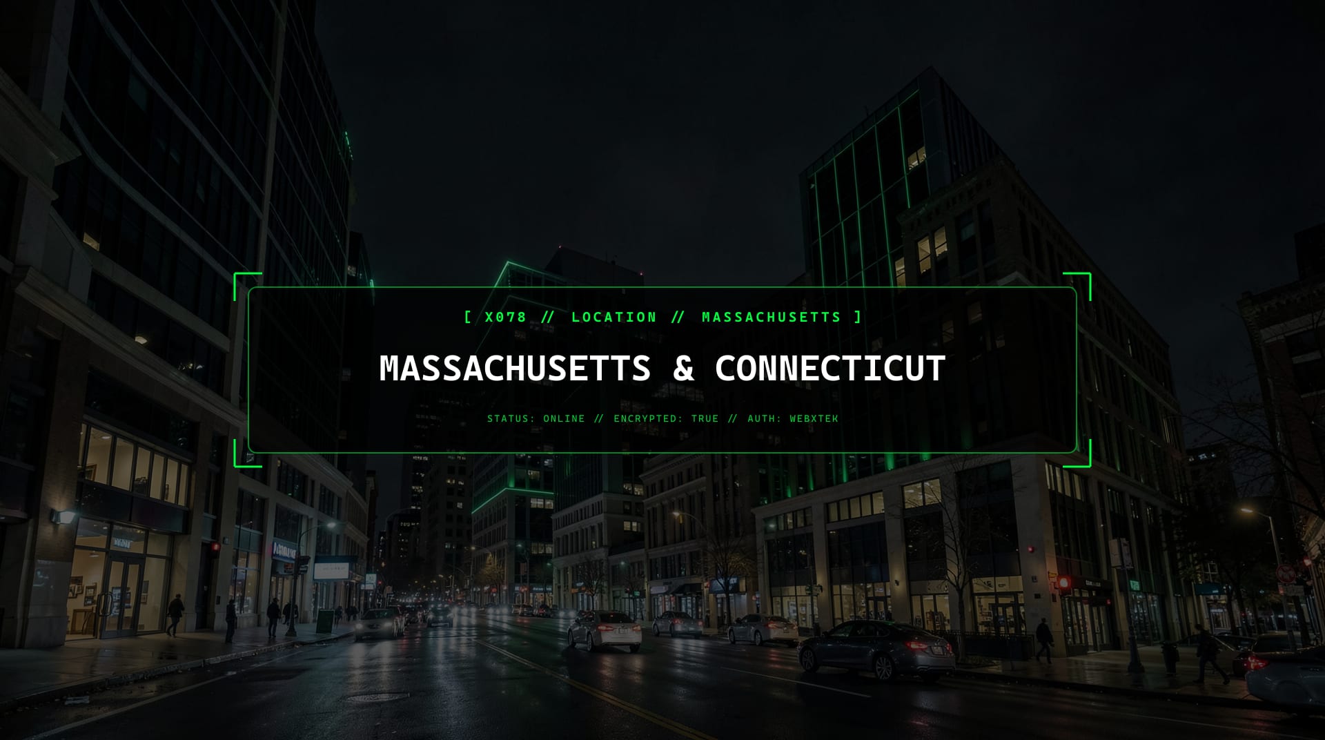 Serviços digitais para Massachusetts e Connecticut (EUA)