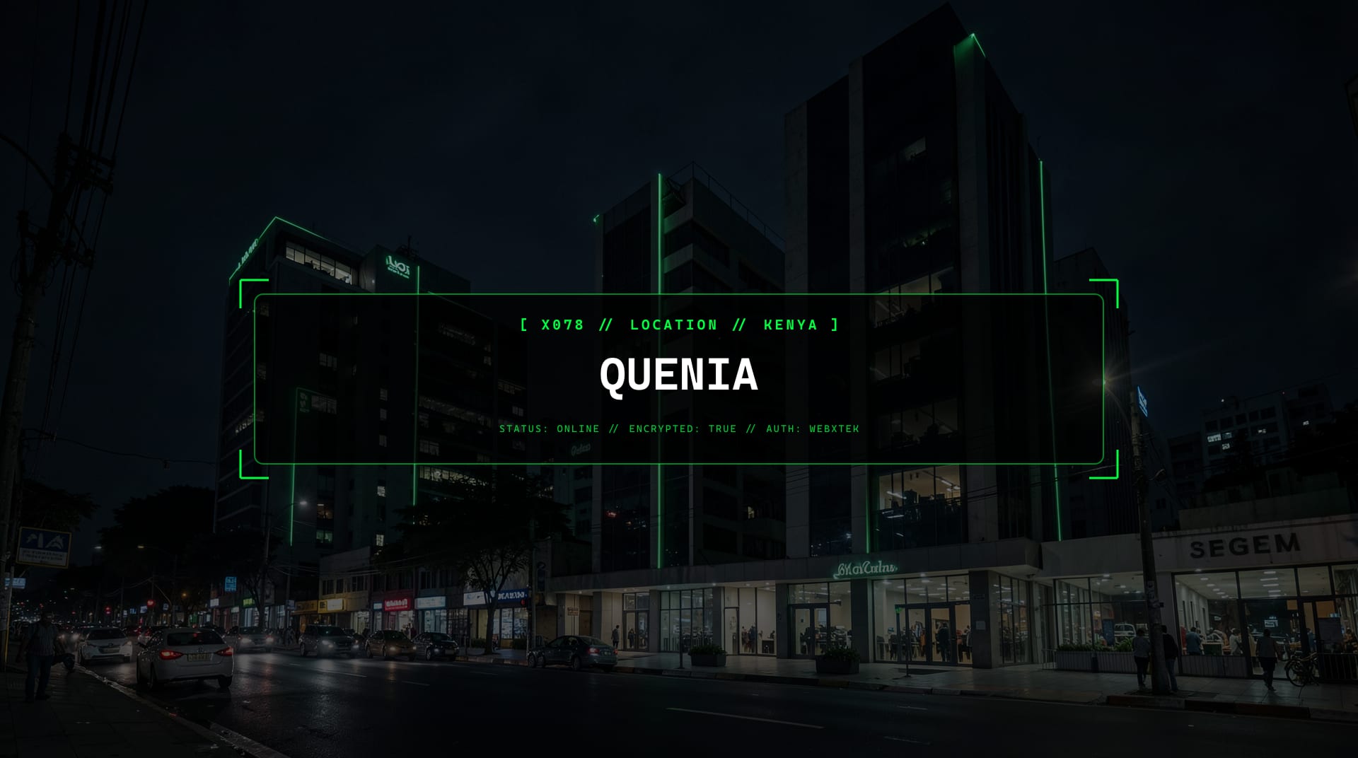 Presença digital para Quénia