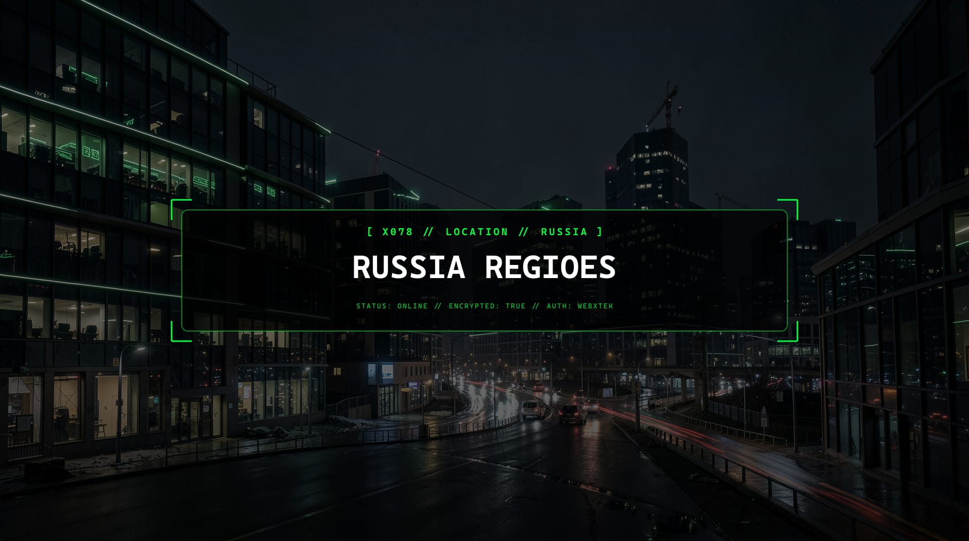 Serviços digitais para Rússia (Regiões)