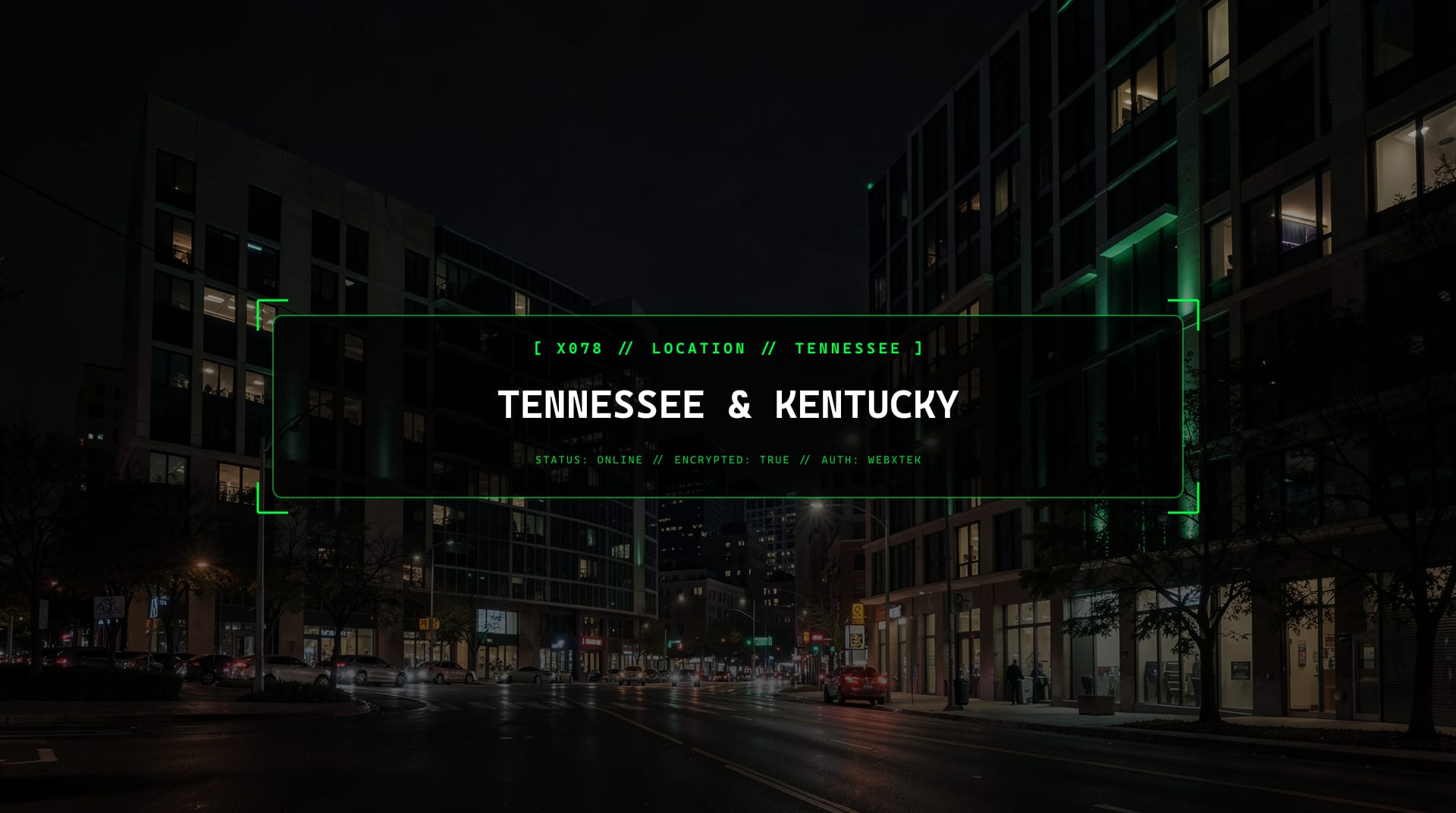 Serviços digitais para Tennessee e Kentucky (EUA)