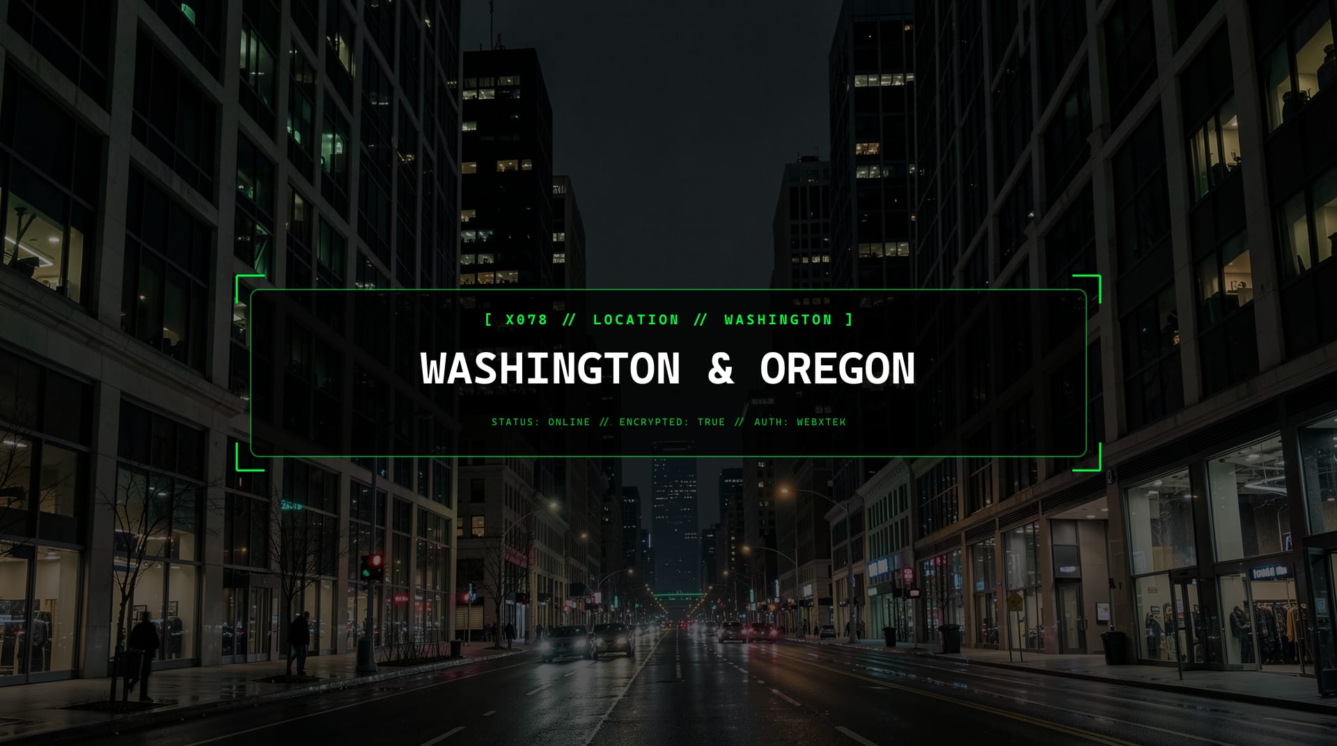Serviços digitais para Washington e Oregon (EUA)