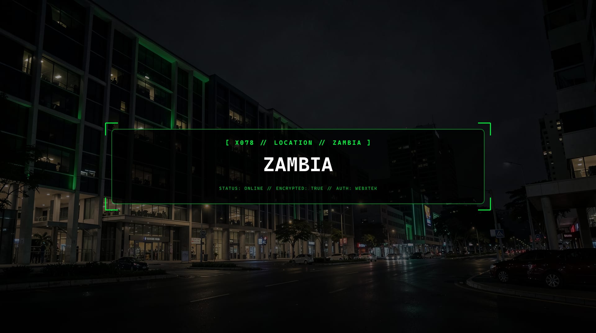Presença digital para Zâmbia