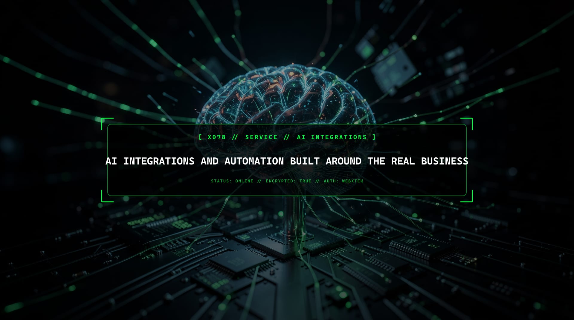 AI Integrations and Automation Built Around the Real Business