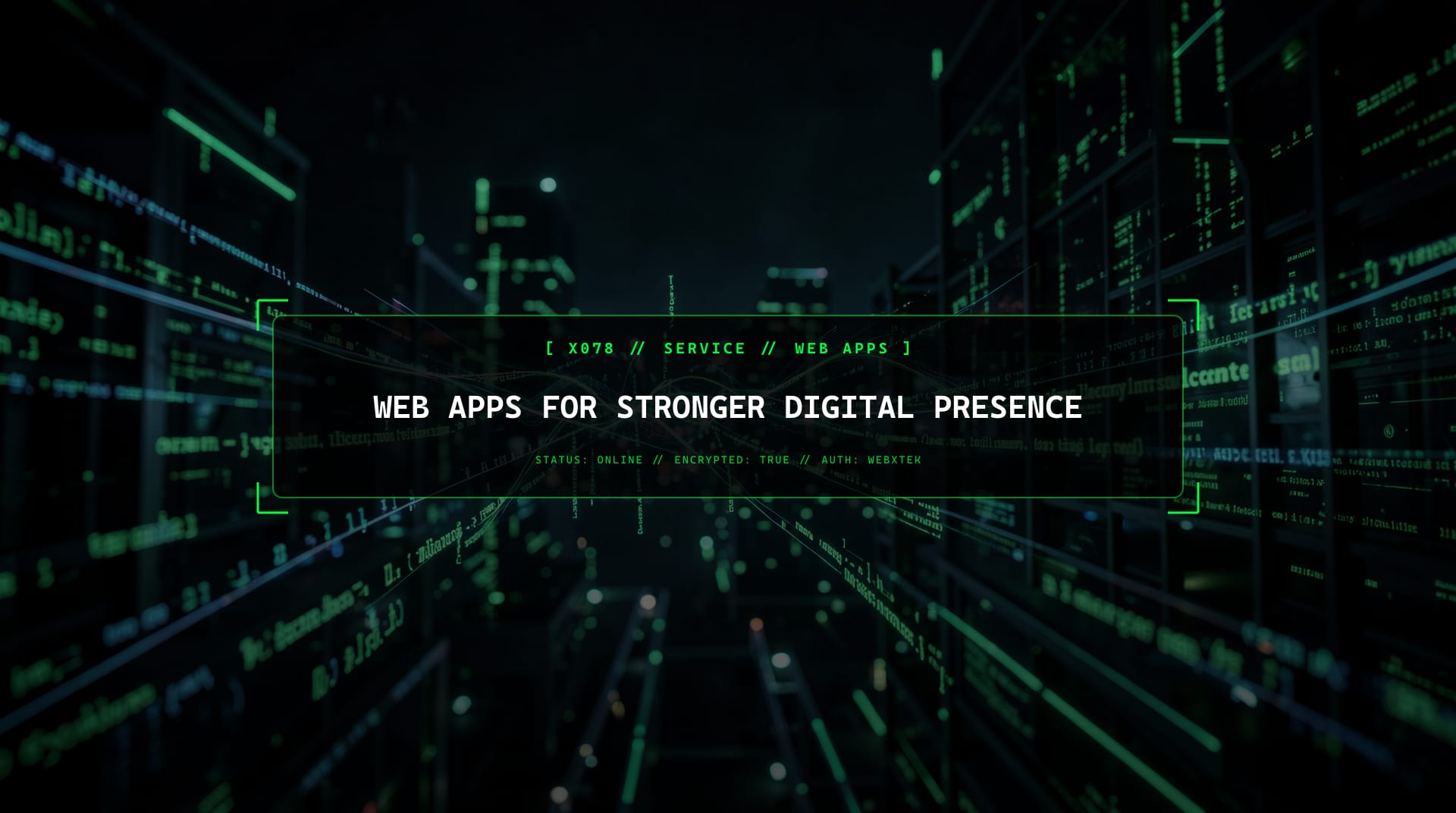 When a Website Is Not Enough, We Build Software That Scales