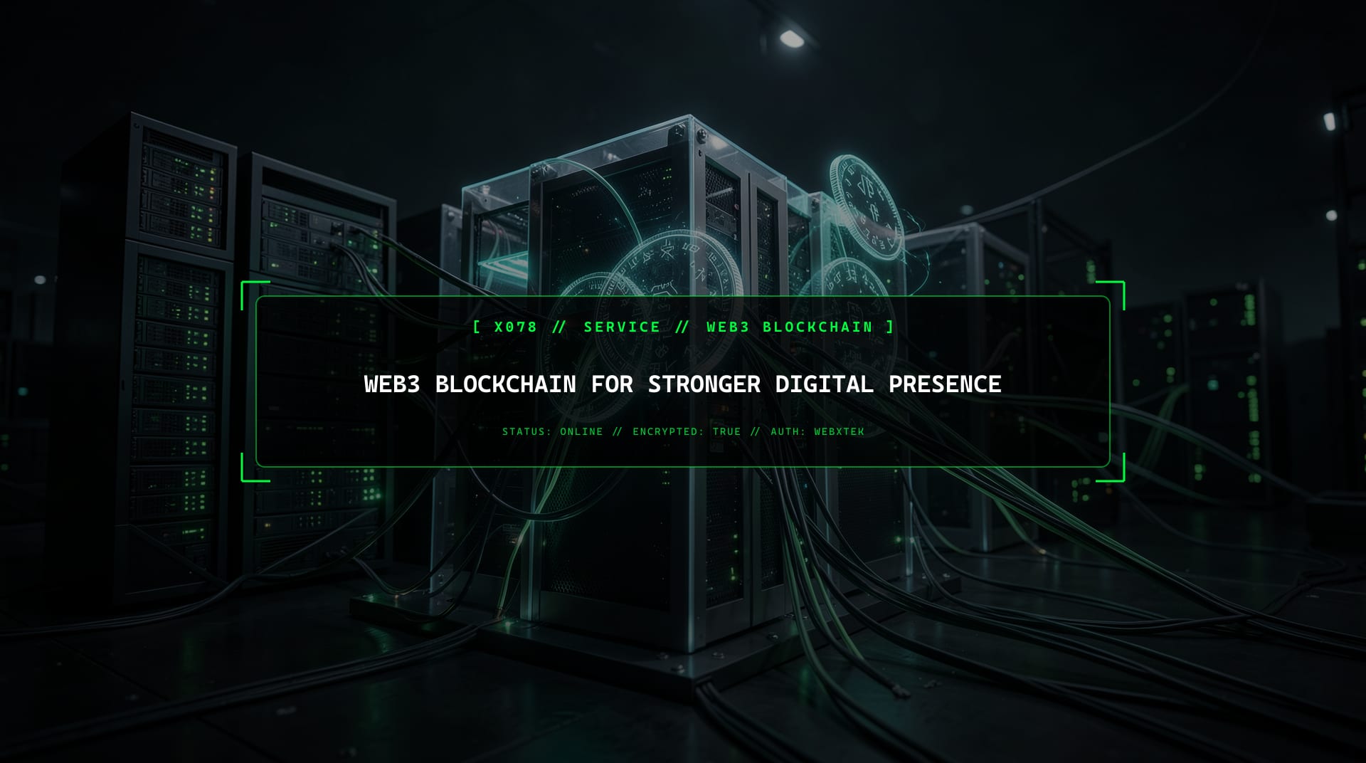 Web3 & Blockchain, Professional Infrastructure for Decentralized Projects