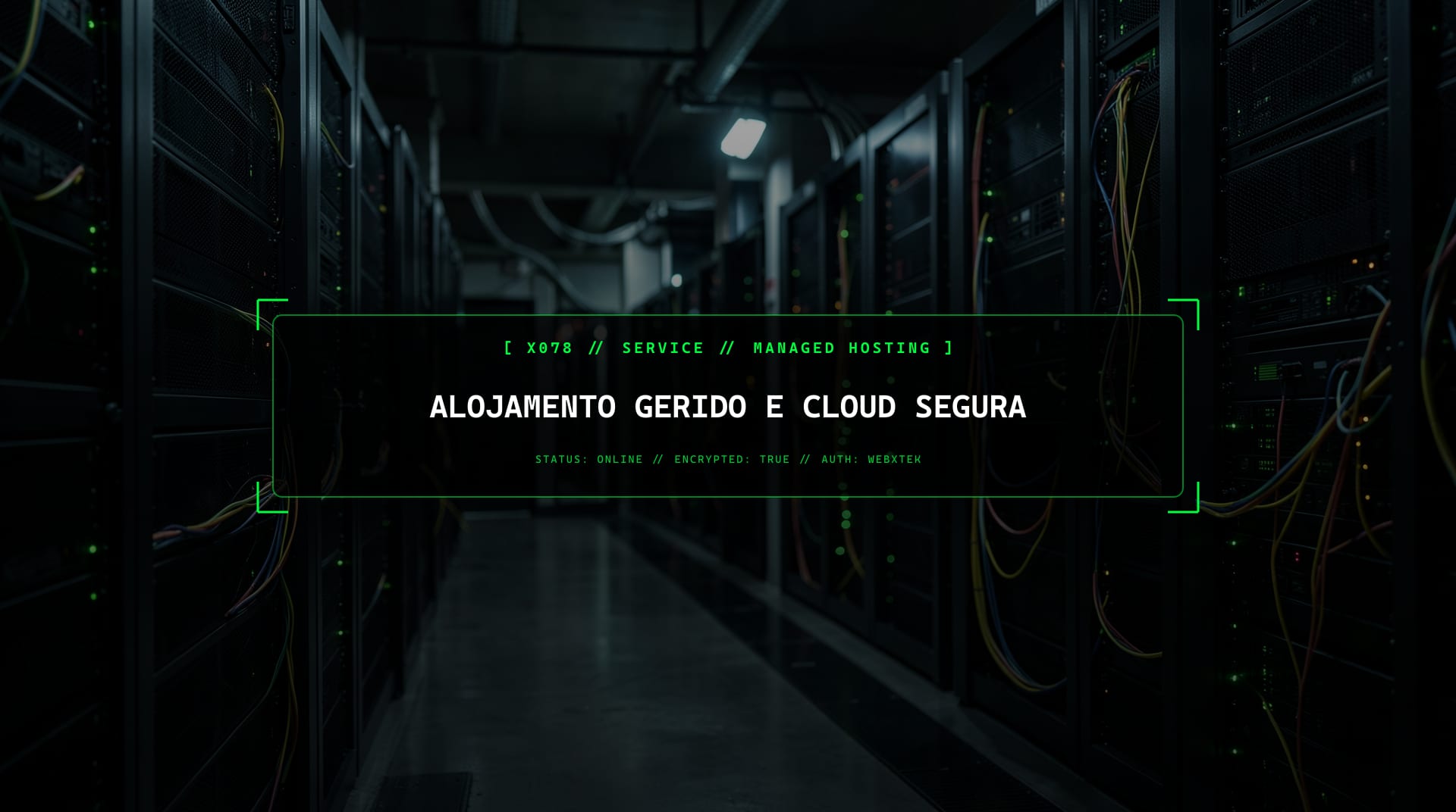 Alojamento Gerido para Websites, Apps e Infraestrutura de Negócio