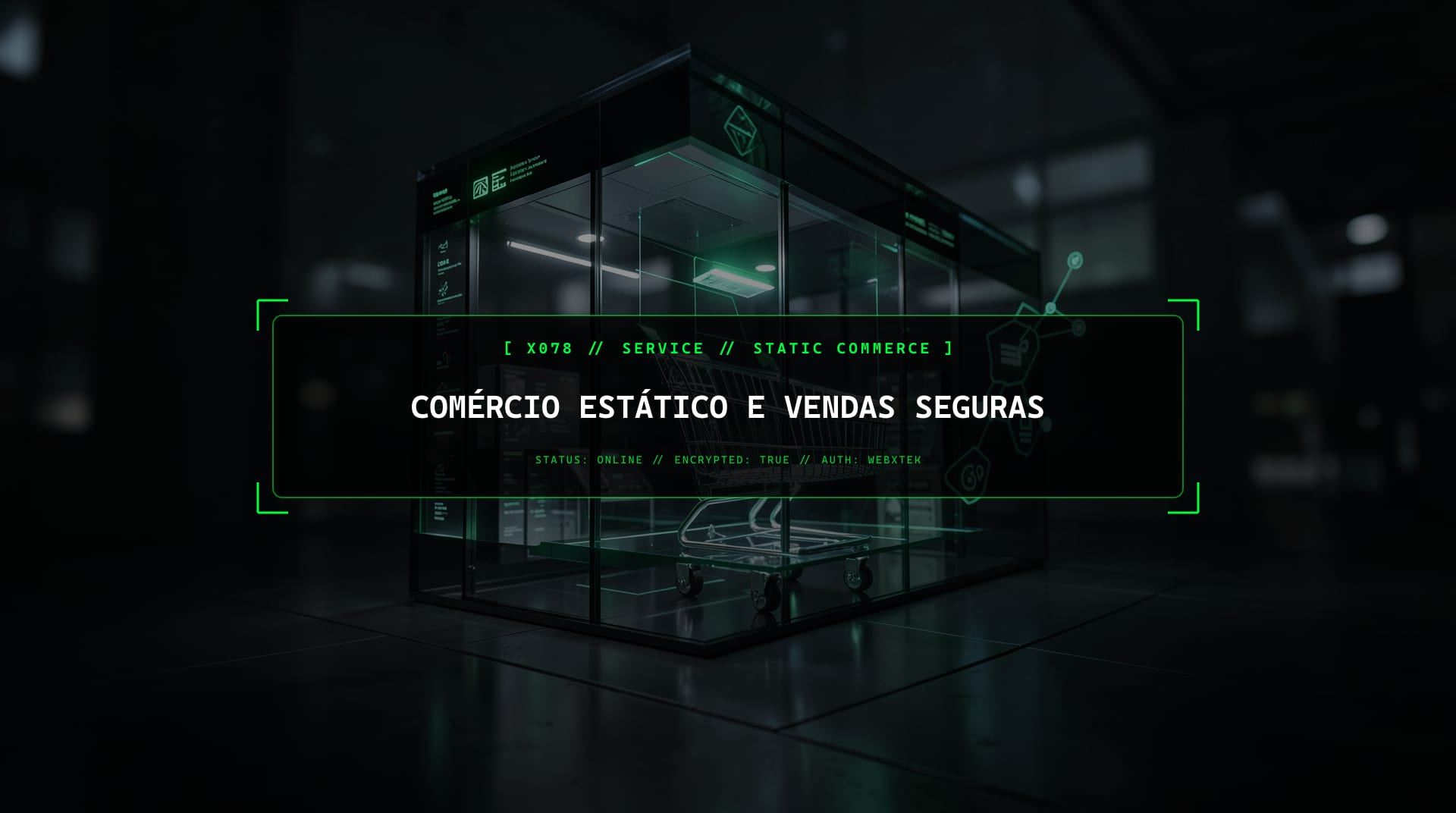 Comércio Estático, Venda Produtos Num Website Rápido