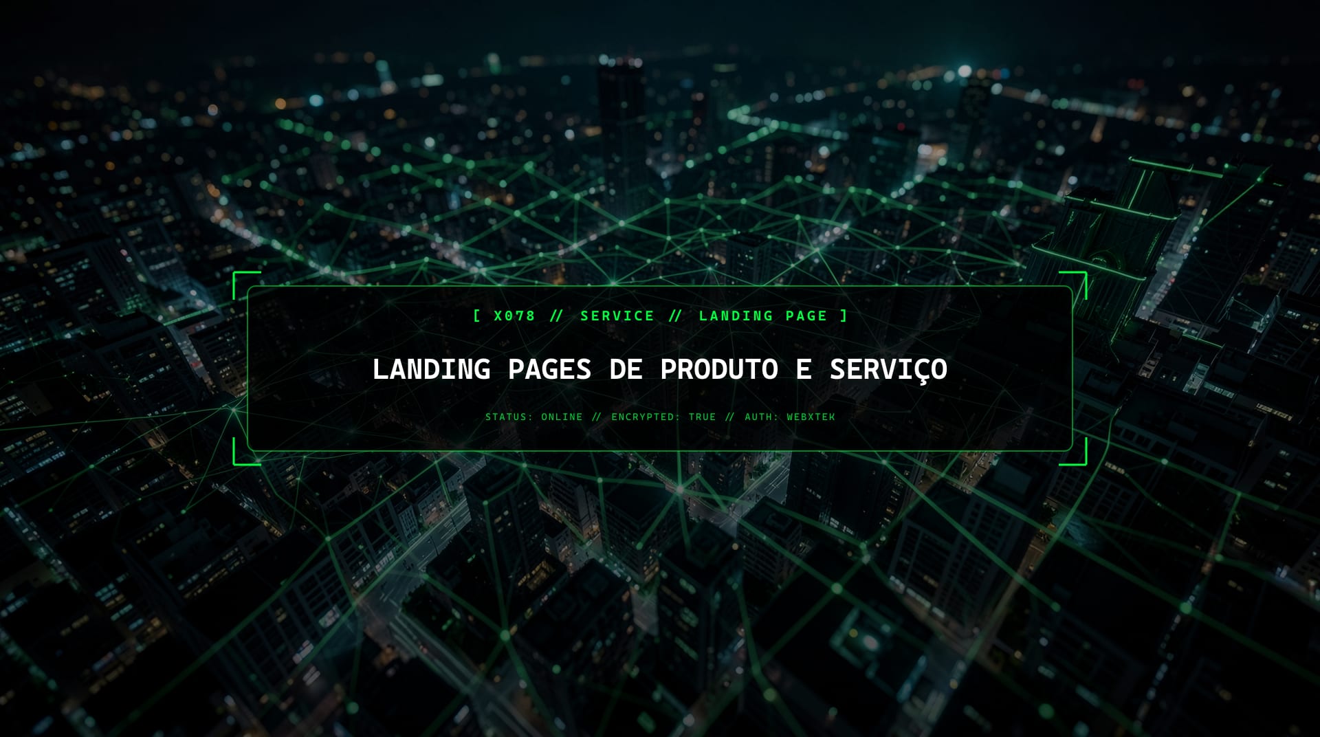 Landing Pages de Produto e Serviço