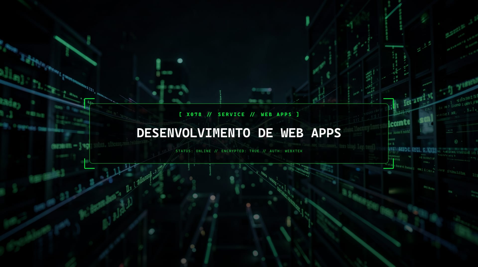 Quando um Website Não Chega, Construímos Software que Escala